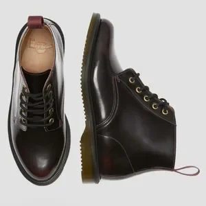 Dr. Martens Shoes Dr Martens Emmeline Arcadia Cherry Red Boots Poshmark
